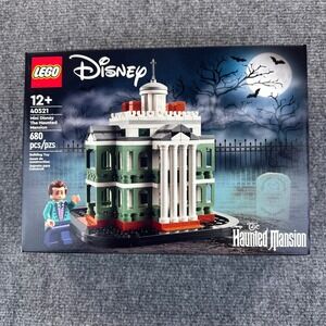 LEGO Disney Mini Haunted Mansion Set 40521 12+ 680 PCS Building‎ Toy Retired